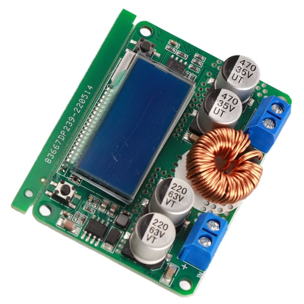 DC-DC 8-60V til 3-32V 7A Justerbar Step-Down Spændingsregulator, Indkapslet Buck Converter