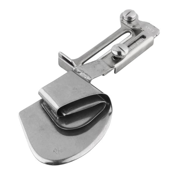Symaskinsbindare Lockstitch Pressarfot Fållare Rullad Fåll Bindningsfäste för Hemtextil Gardin 3CM