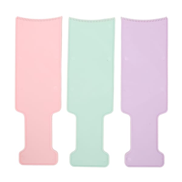 3 farver Balayage Highlighting Paddle Dye Folie Farvning Balayage Board Sæt til Hårblegning