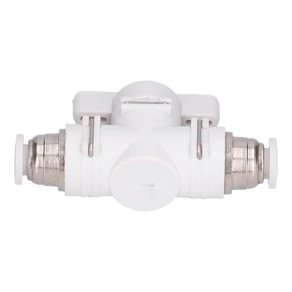 Pneumatisk luftfitting 6 mm lynkobling push-in unionadapter til flowreguleringsventil