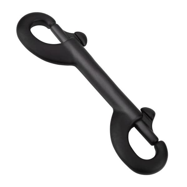 KEEP DIVING Kraftig dubbeländad karbinhake i rostfritt stål för dykning (90 mm)