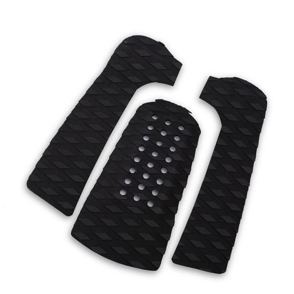3 st Surf Halkfri Surfbräda Traction Mat Tailpad Däck Traction Svart