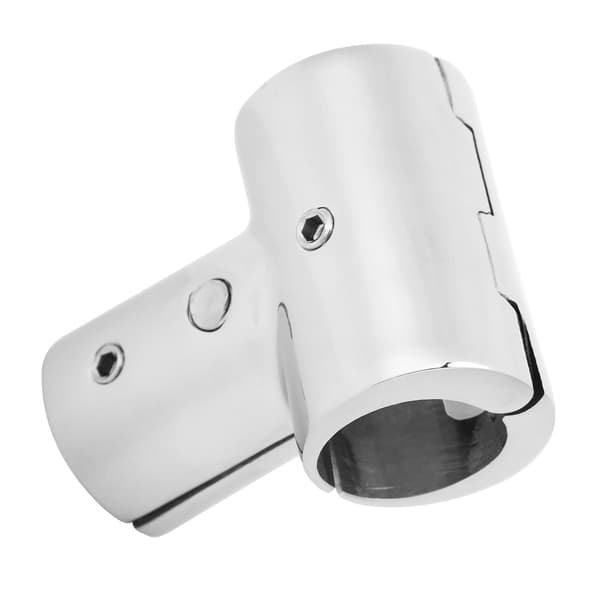 Rustfrit Stål 3-vejs T-stykke Union Forbindelse til Marine Rør, 22mm/0.9in Modhage Slangeadapter, Båd VVS Del