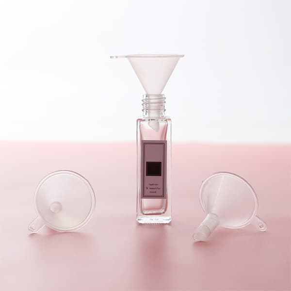 5 ml parfymflaska Tom transparent glas påfyllningsbar minisprayflaska