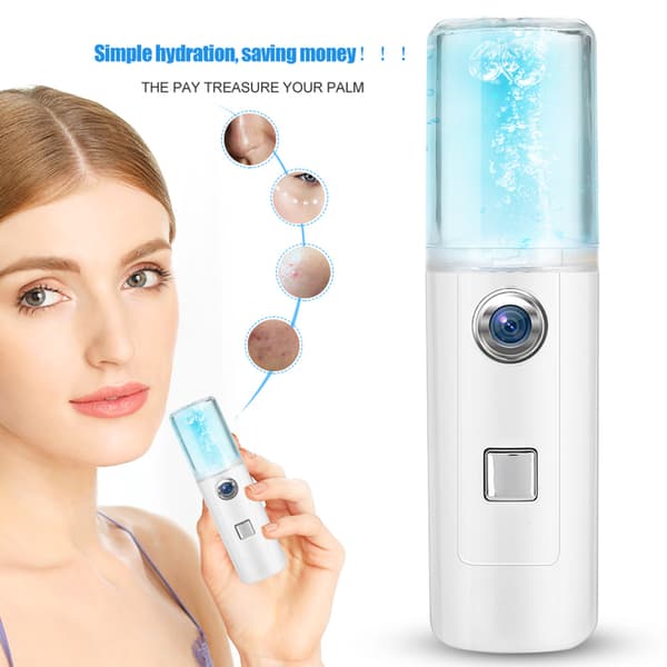 30 ml USB Mini Nano Mist Spray Atomisering Mister Ansiktsfuktande Dimsprej