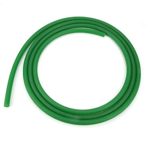 Grönt texturerat PU-rundrem 12 mm x 3 m för transmissionssystem