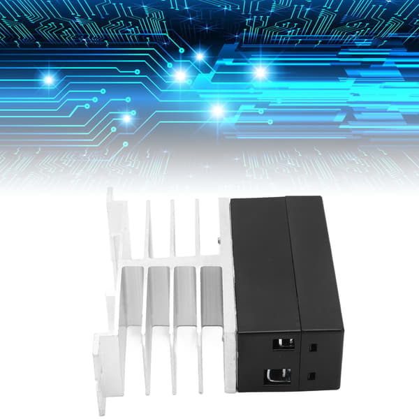 BERM SSR Solid State -rele DC-ohjaus 3-32V, kytkentä 5-220V DC 25A teollisuusmoduuli