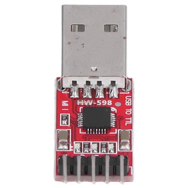 USB til TTL seriel adapter STC programmør hanstik med Dupont-kabler