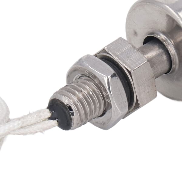 Flydende vandstandskontakt sensor rustfrit stål 5MPa 10mm slaglængde 0-220V 45mm controller