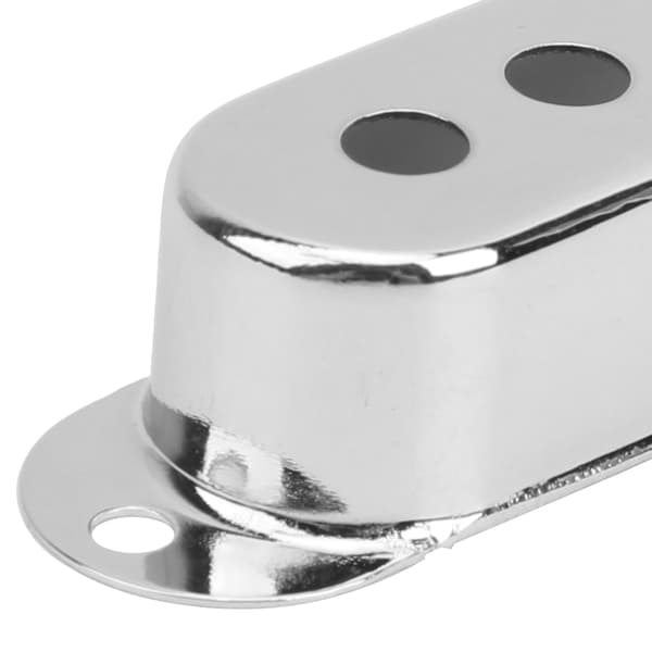 3 st Enkel Pickguard Mässing 48mm 50mm 52mm Elgitarrtillbehör för ST SQ Silver