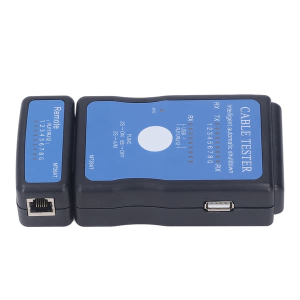 Ethernet-kabeltester, multifunktionel intelligent split-type håndholdt POE-netværkstester til RJ45