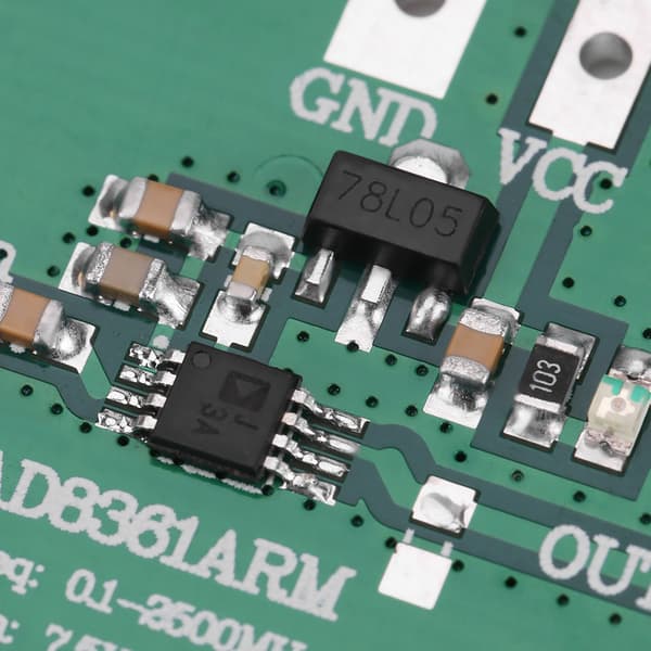 RF-effektdetektormodul AD8361, mikrobølgeamplitudesensor IC, 1-pak