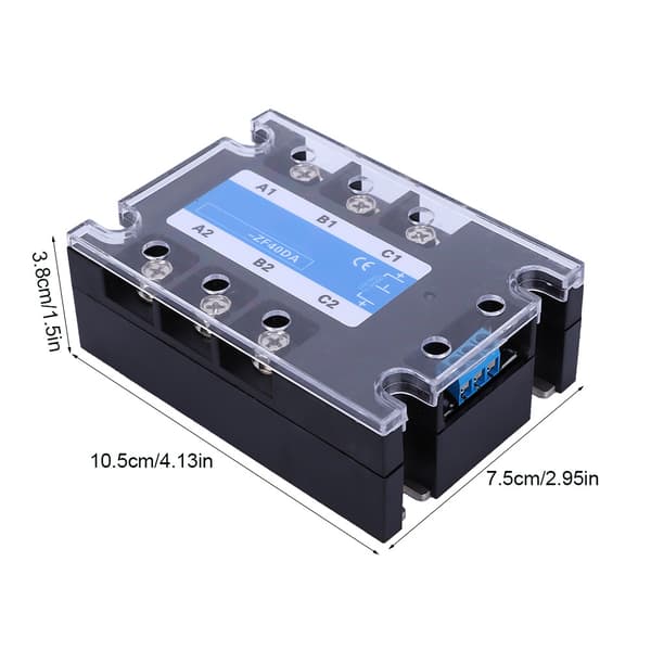 BERM3 ZF40DA DC AC Solid State Relay SSR Elektrisk Komponent Klart Kabinet til Elektroniske Enheder