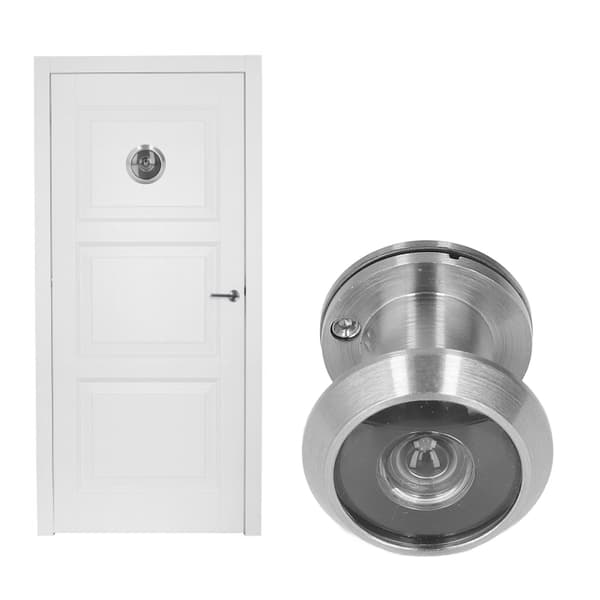 Kikhål i koppar med bakplatta för hem, kontor, hotell