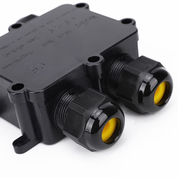 IP68 Vattentät Kopplingsdosa M686 4-vägs H-typ Utomhuskabel Elkapsling, Plast