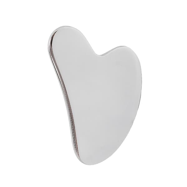 Multifunktionelt Gua Sha Ansigtsværktøj i Rustfrit Stål til Ansigtsløftning og Opstramning Skrabebord