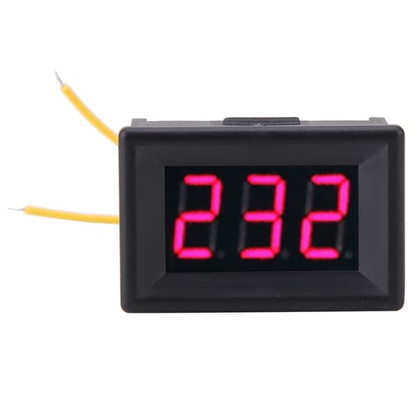 AC 70-380V Mini Digital Voltmeter 0.36″ LED Display Panelmåler