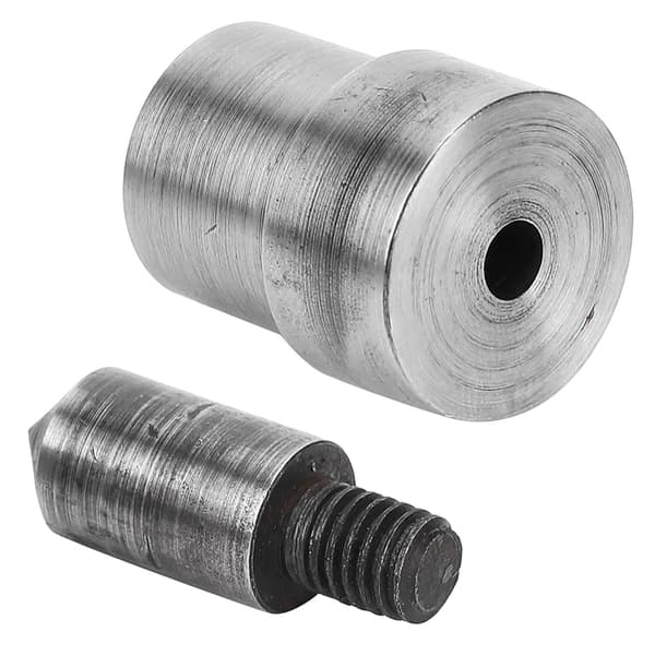 2 stk. 1,5-16 mm 45# Stål Stanseform Hulstanse Læderbæltestanseværktøj (4 mm)
