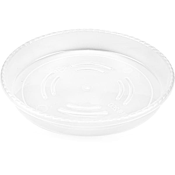 10 klare plastunderskåle til indendørs og udendørs urtepotter