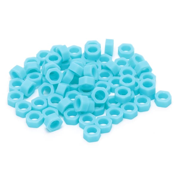 100 stk. Dental Code Ring Silikone Instrument Code Cirkel Autoklaverbar Tandlægemateriale