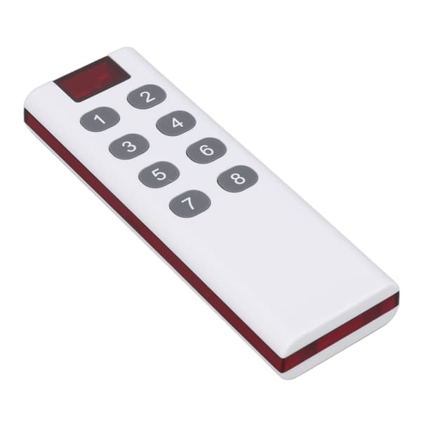 433MHz Universal Trådløs Lærekode Digital Fjernsender Høj Effekt 1000m 8-Knaps Controller