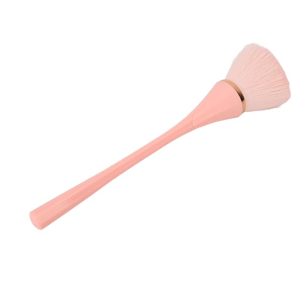 Makeupbørste Bløde, Rige Børster Slanke Hårtoppe Overdimensioneret Fluffy Stærk Puddergrebsevne Børste Pink