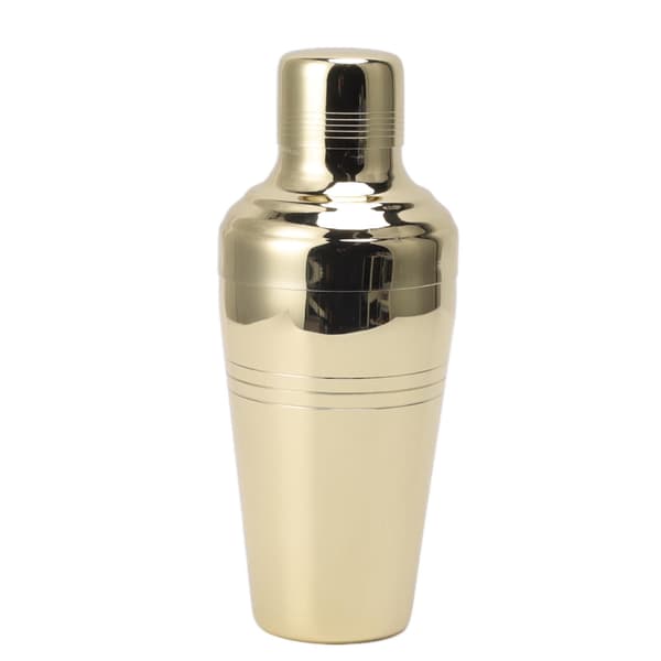 Cocktailshaker i guld rostfritt stål 510 ml Hemmabarsats