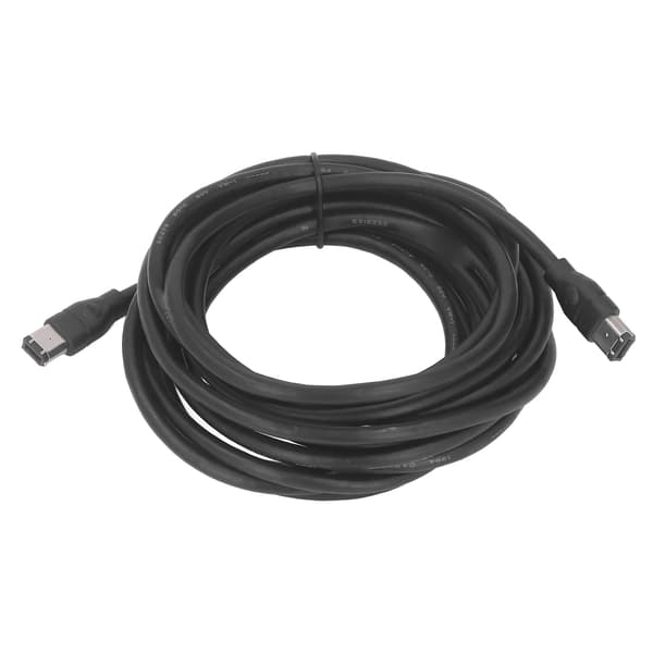 Firewire 6-bens han til 6-bens han IEEE1394-kabel til videokamera, digitalkamera, printer - 4,8m