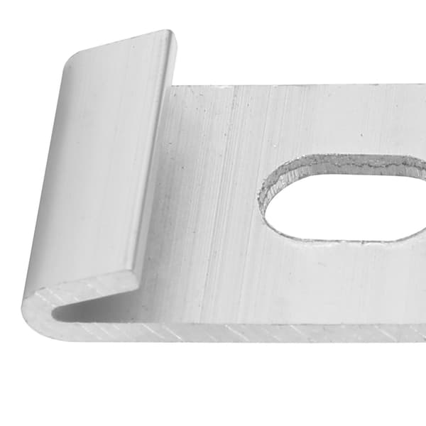 10 st växthusklämmor, krokfästen för aluminiumrambågar, silver