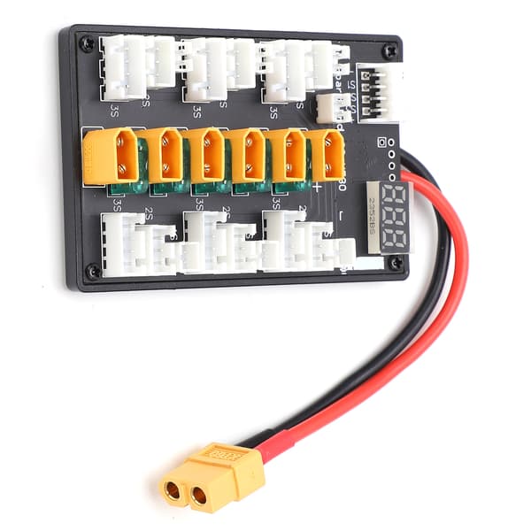 B6 Parallel Opladningskort 1S-3S Silikoneledning JST-adapter til RC LiPo Batteribalanceroplader