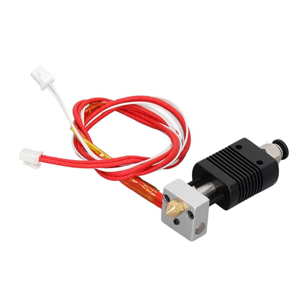 3D Printer Direkte Drev Hotend Ekstruder Kit, 24V 30W Varmeblok med 100K Termistor Sensor