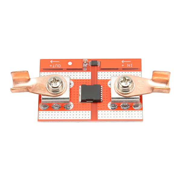 50A Ideal Diode PV Panel Batteriopladning Anti-omvendt Vanding Tilbageløbsbeskyttelse PV Diode til Parallelle PV Paneler