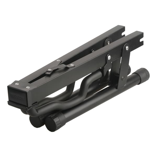 Guitarstativ Jernmateriale Sort Sammenfoldeligt Unikt Design Stabilt Guitar A-ramme Bas Displayholder