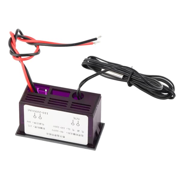 ZFX-900 Digital termostat LED-display med sond för kyldiskar 220V