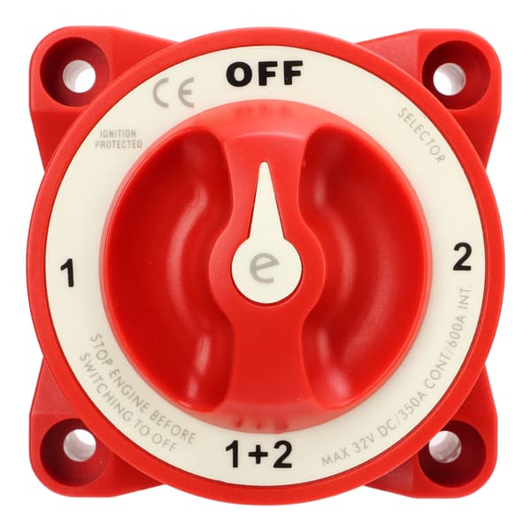 Batteriafbryder 4 Gear Position Power Off Isolation Switch til Marinebåd Yacht RV