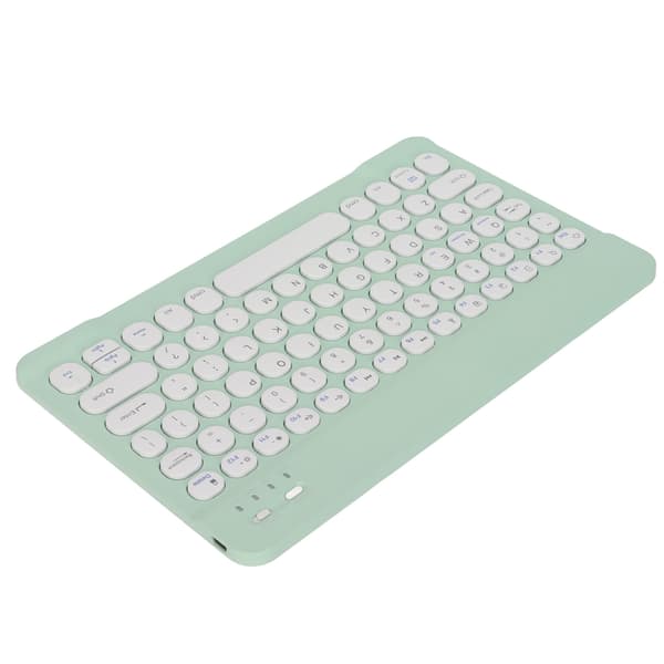 Trådløst tastatur Stabil forbindelse Mobiltelefon Tablet Laptop Tilbehør til iOS Android Windows Grøn