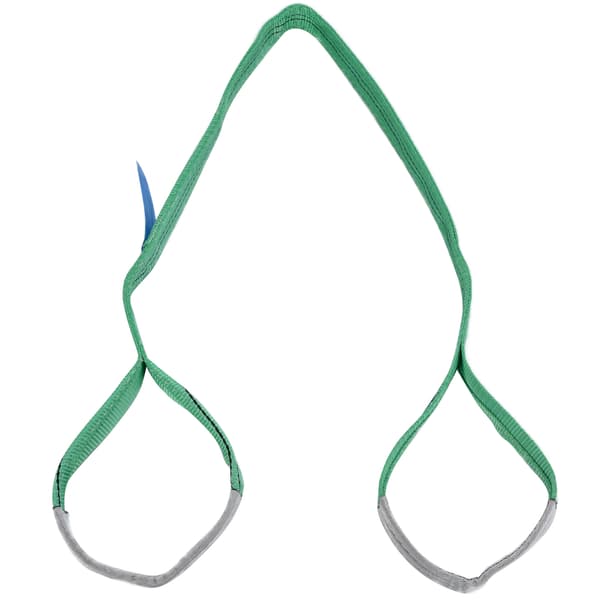 2T Polyester Flad Løftesejl 2M Kran Rigging Stropper Kraftig Web Sling