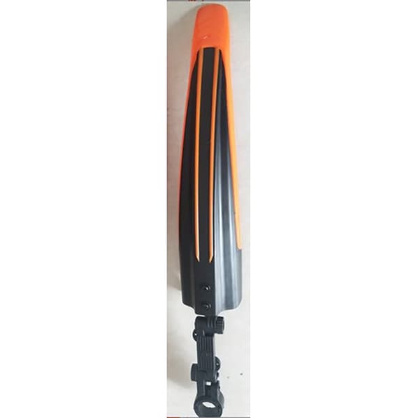 2 st cykel fram- och bakskärmar, orange PP MTB för cykling