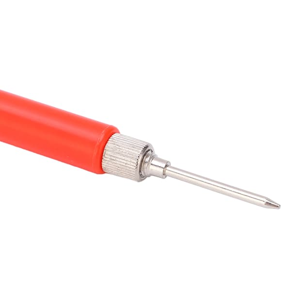Multimeter testprob lödfri nål för kretskontroll 30Vac-60Vdc 24A röd