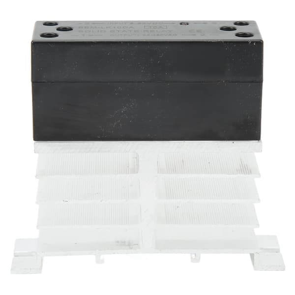 Solid State Relay 10A jäähdytyselementillä, SSR-moduuli 3-32VDC sisään, 24-480VAC ulos