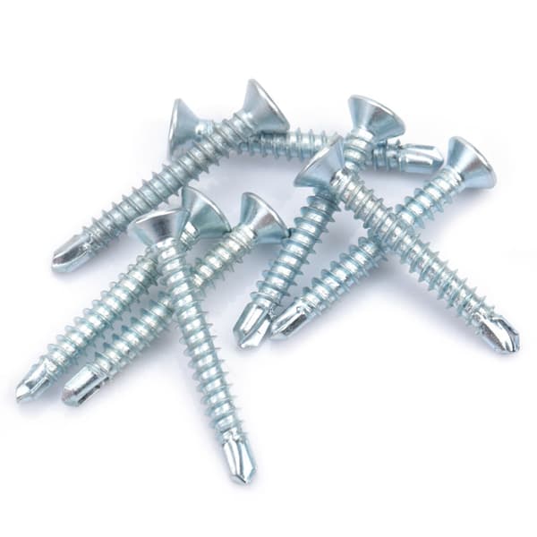 Itsekierteittävä ruuvisarja, litteä pää, 50 kpl M4.2x19mm