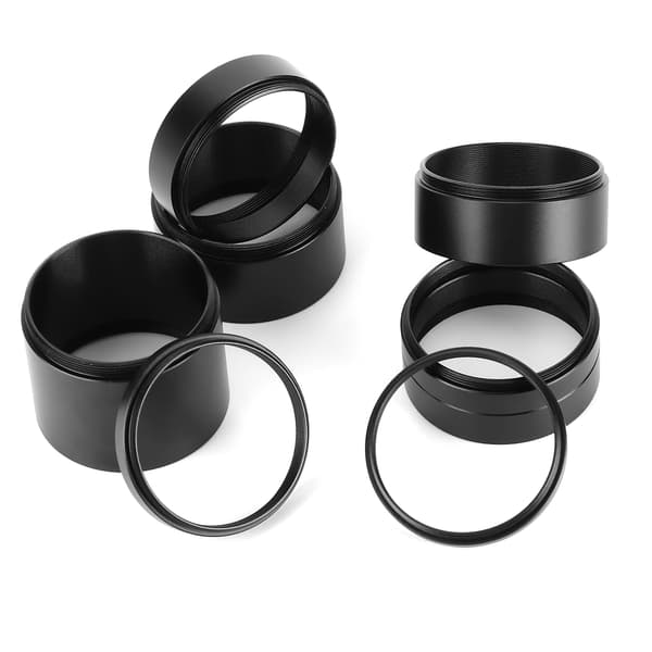8 st linsadapterringset 3-30 mm förlängningsrör för teleskoptillbehör