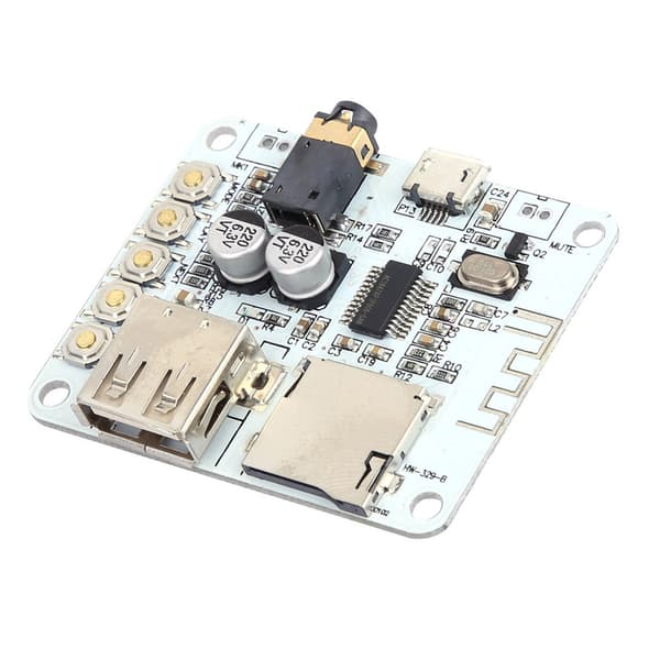 Trådløs Bluetooth 5.0 Stereo Forstærkermodul med USB/TF MP3 WMA WAV FLAC Dekoder