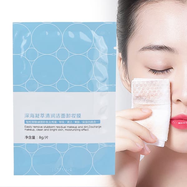 Daralis 8g Makeupfjerner Serviet Ikke-irriterende Ansigtsrenseservietter Bærbart Rensevæv