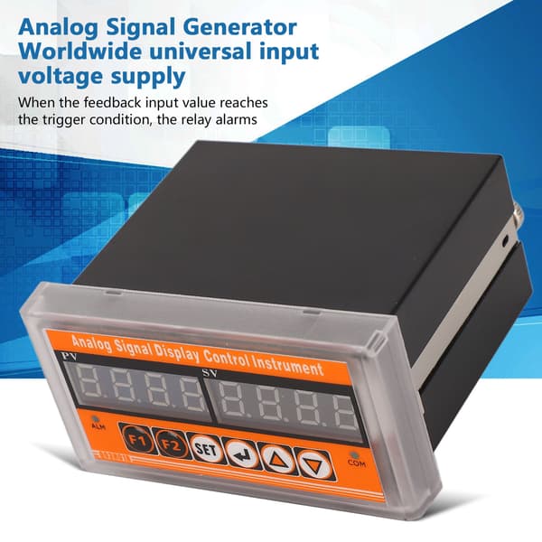 Analog 4-20mA Signalkälla 5W Processkontrollmätare med Reläutgång