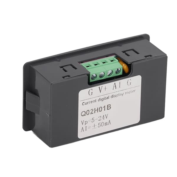 4-cifret digitalt panelmåler multifunktionel ±50mA analog signalindikator Q02H01B