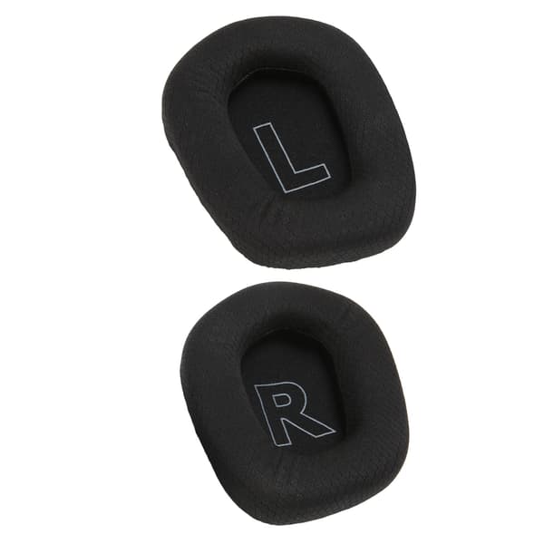 2x öronkuddar i nät, mjuk elastisk ersättning för Logitech G733-headset, svart