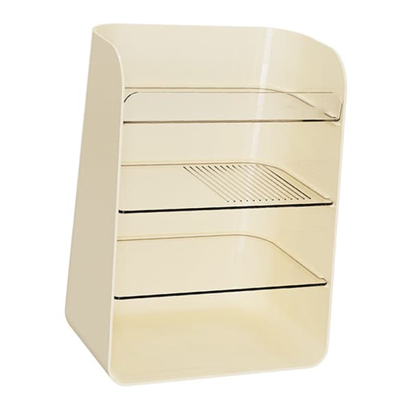 Multifunktionel Desktop Kosmetik Display Stand, Multi-Layer Pladsbesparende Badeværelse Makeup Organizer Hylde til Hudpleje, Parfume Creme