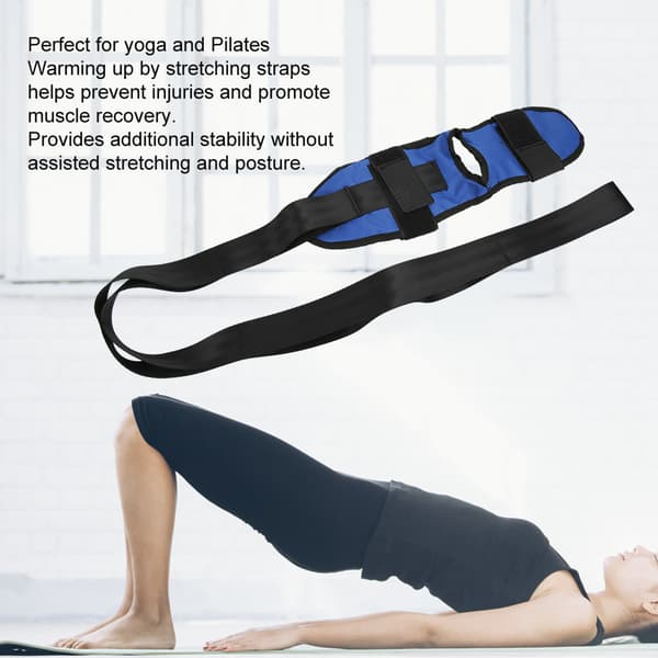 Pro Stretchingbälte Yoga Pilates Benrem Terapibälte Träningstillbehör