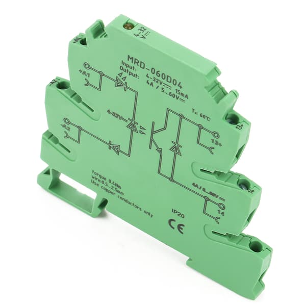 MRD-060D4 Ultra-slank solid state relæmodul, DC-kontrol, effektforstærkerkort